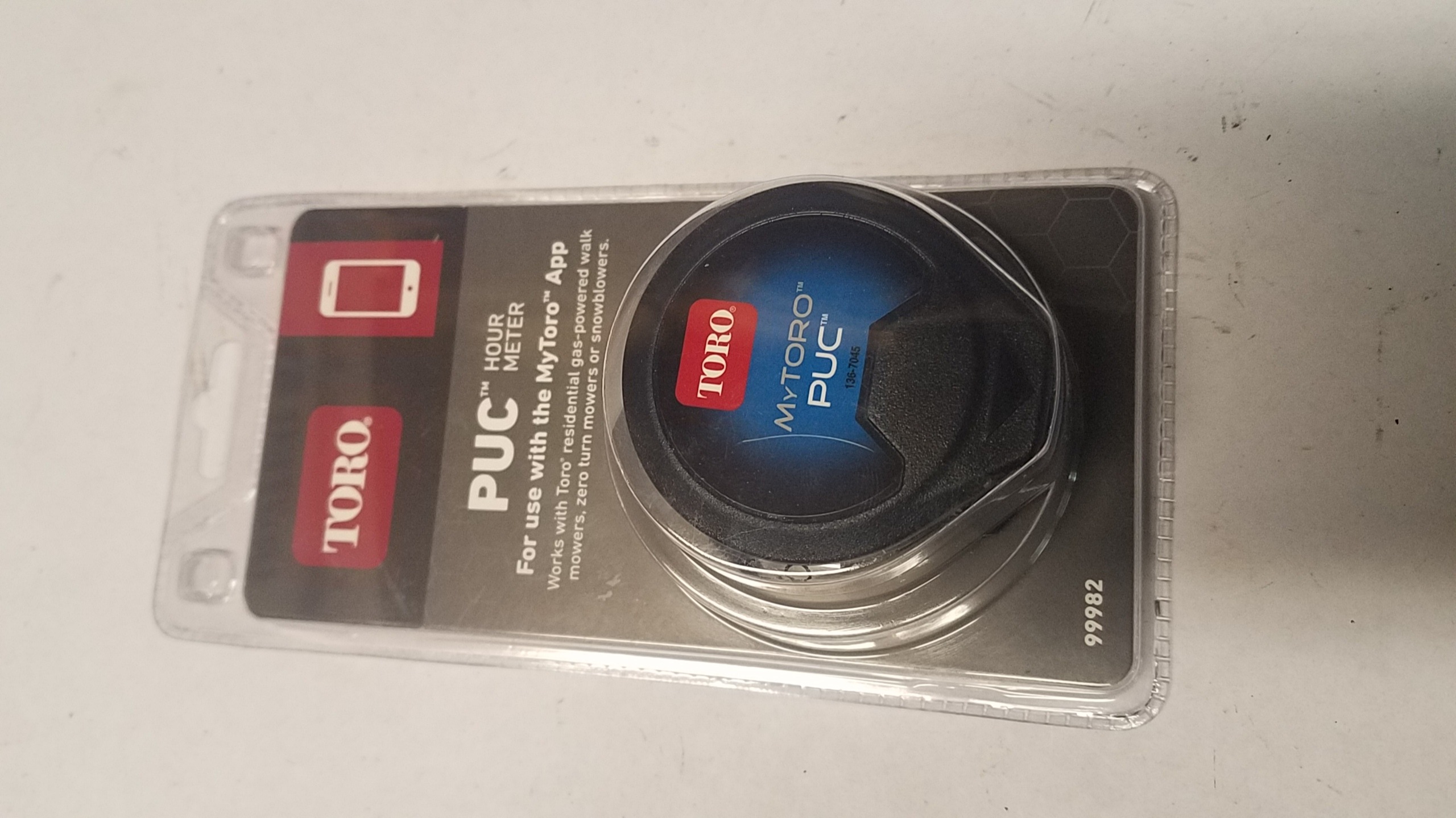 Toro 99981 99982 PUC HOUR METER Wireless Portable Usage Calculator