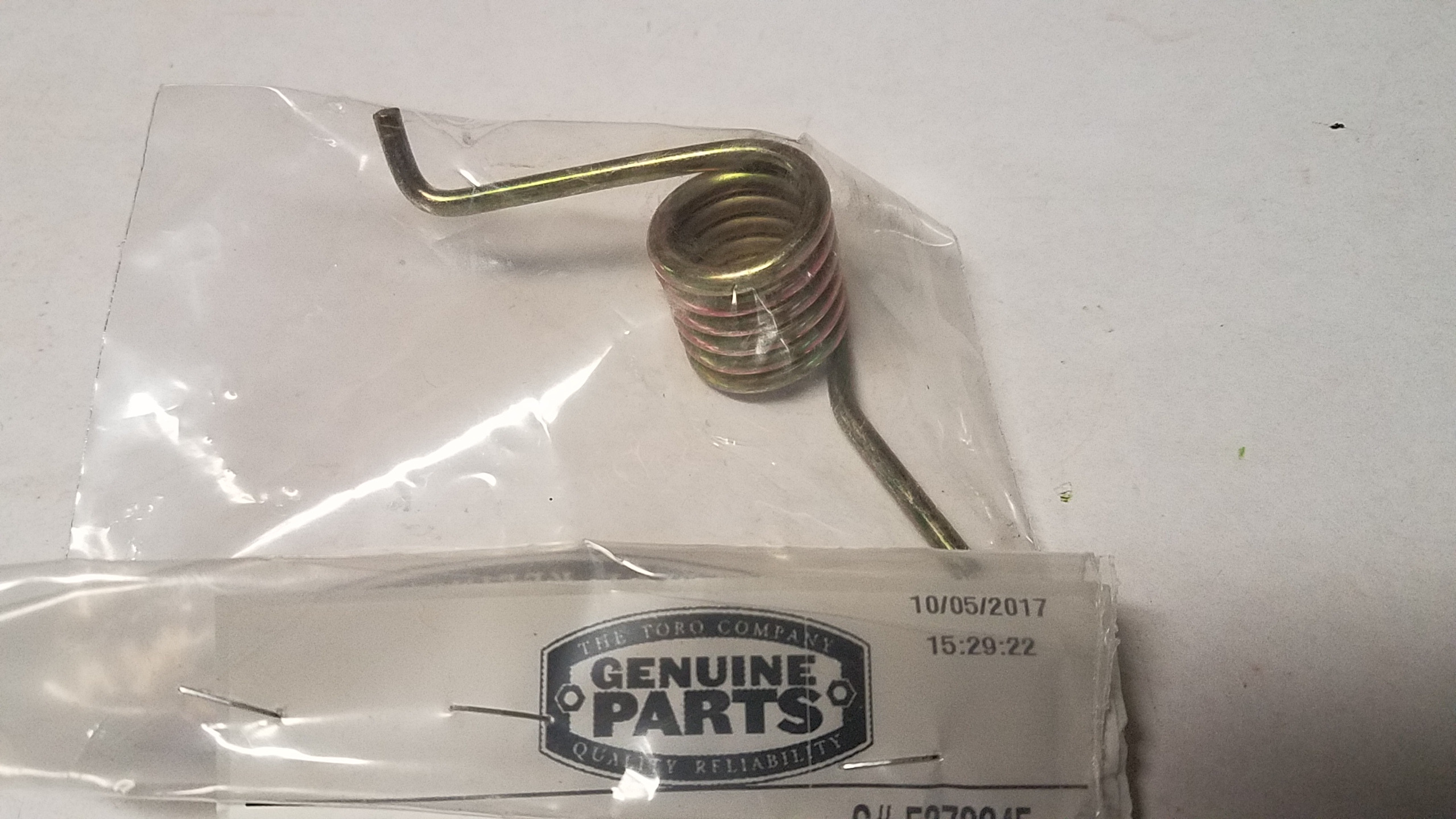 Toro 885910 SPRINGTORSION OEM eBay